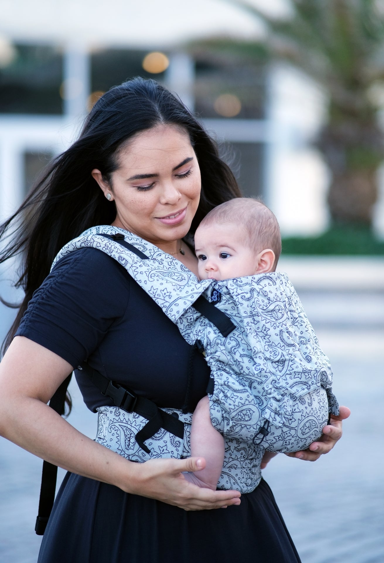 Mochila Switch Baby EFES PAISLEY HAZEL LIGHT - PREORDEN